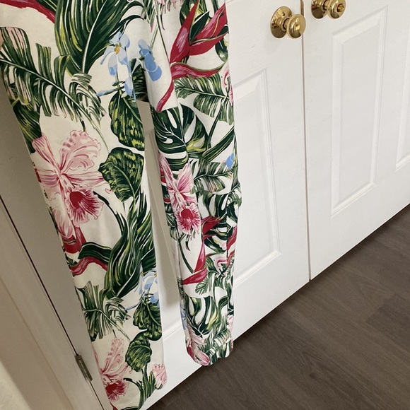 Norwegian Original ONEPIECE Tropicana JUMPSUIT Onesie Off-White Floral Unisex XS - Picture 8 of 13